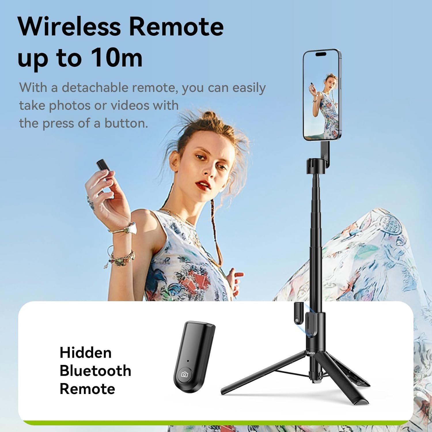 Magnetic Selfie Stick Tripod Pro - Image 3