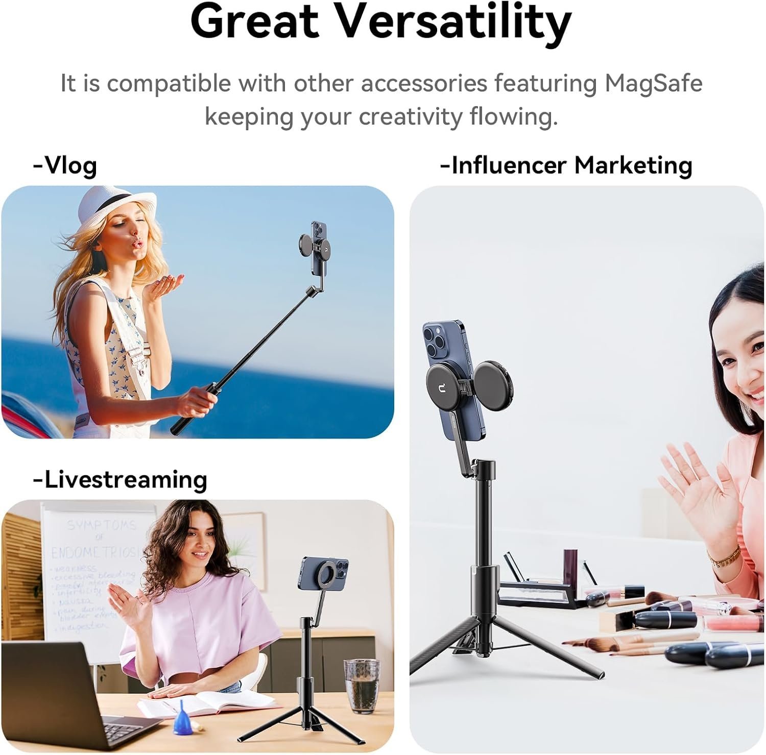 Magnetic Selfie Stick Tripod Pro - Image 6